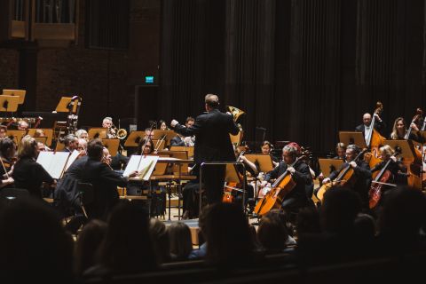 Zaproszenie na koncert oratoryjny. "Carmina...