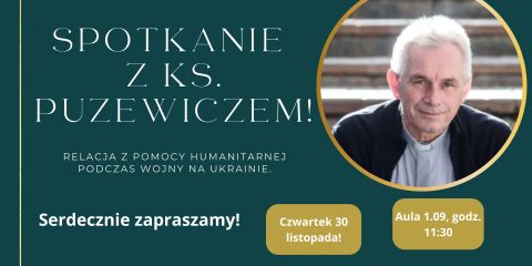 Spotkanie z ks. Mieczysławem Puzewiczem