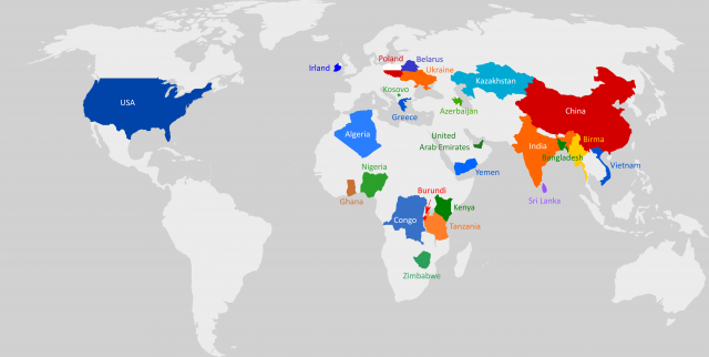 Mapa Świata World Map 3.png