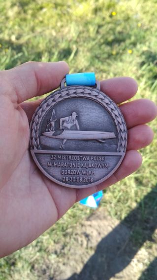 Maraton kajakowy - brązowy medal